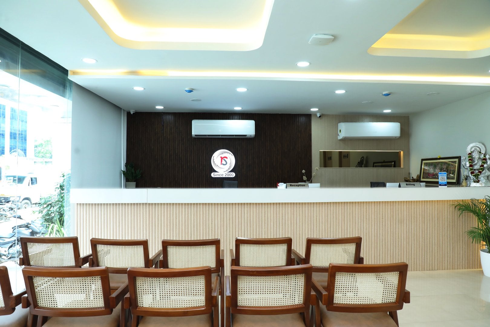 Raj Scans waiting lounge